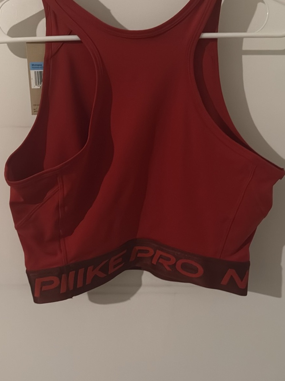 NWT Nike Red Logo Crop tank - Picture 4 of 4